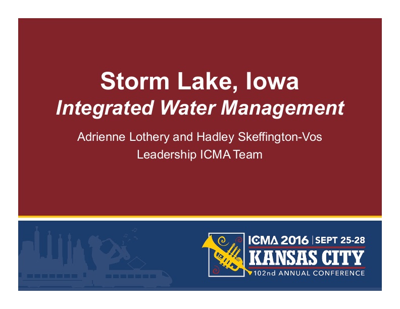 Leadership Icma 2016 Capstone Presentation Icma Org